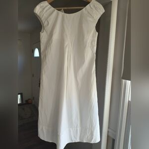 Dolce Gabbana white midi dress